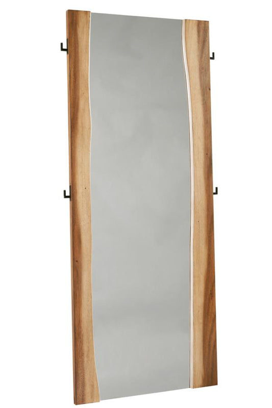 Smokey Wooden Mirror