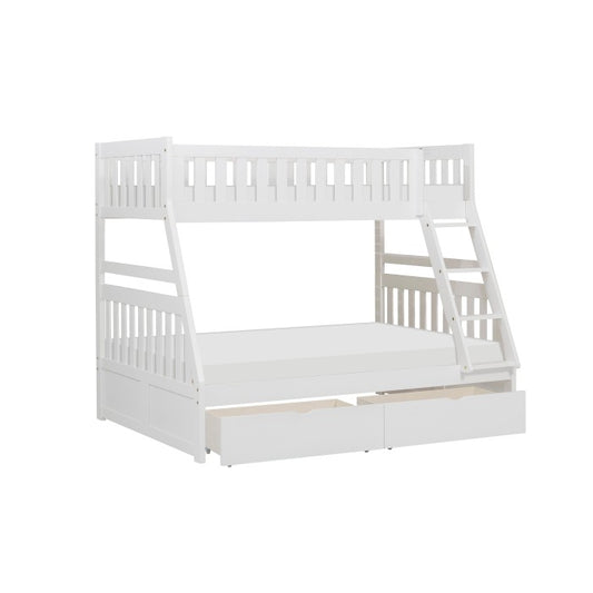 Iris Twin/Full Bunk Bed with Storage Boxes